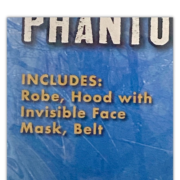 Unknown Phantom Black Spirit Halloween Costume Unisex Child Kids M(8-10) NO BELT - Picture 8 of 9